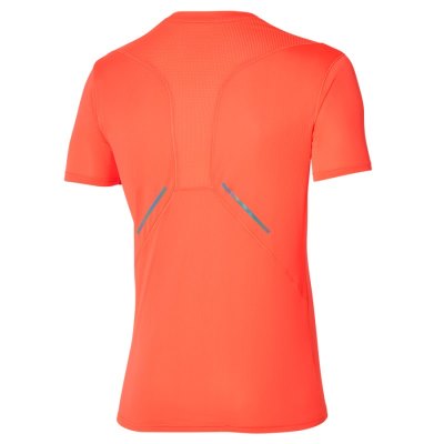 Camisa Mizuno Dryaeroflow Hombre - Naranjas - Chile M307DCFOBQ